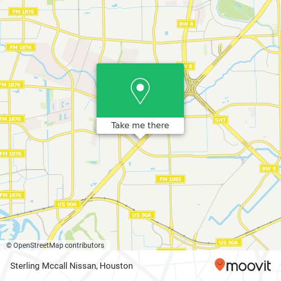 Sterling Mccall Nissan map