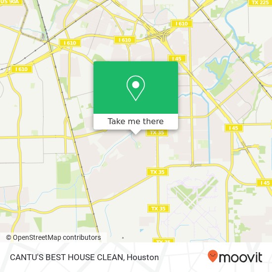 CANTU'S BEST HOUSE CLEAN map