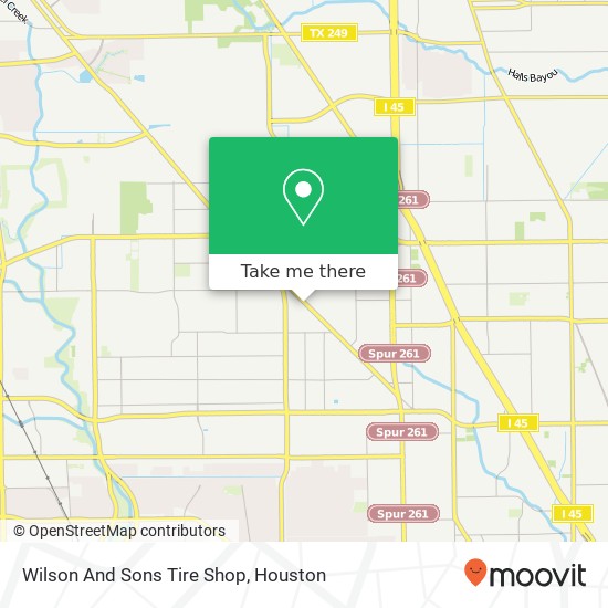 Mapa de Wilson And Sons Tire Shop