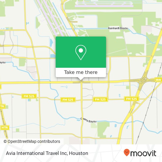 Mapa de Avia International Travel Inc