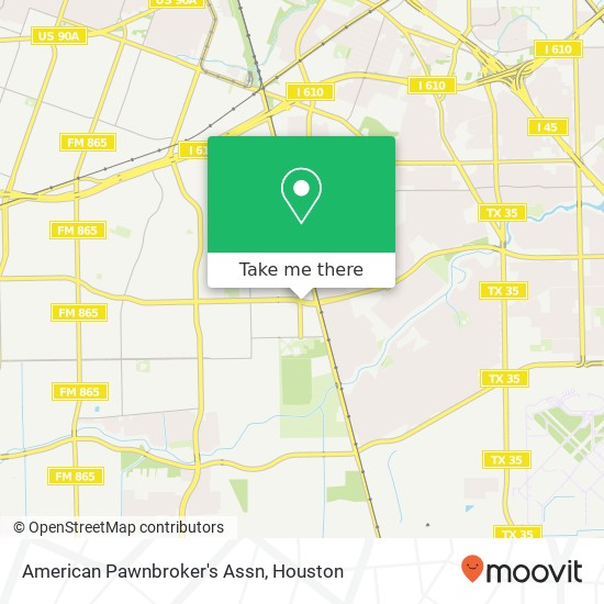 American Pawnbroker's Assn map