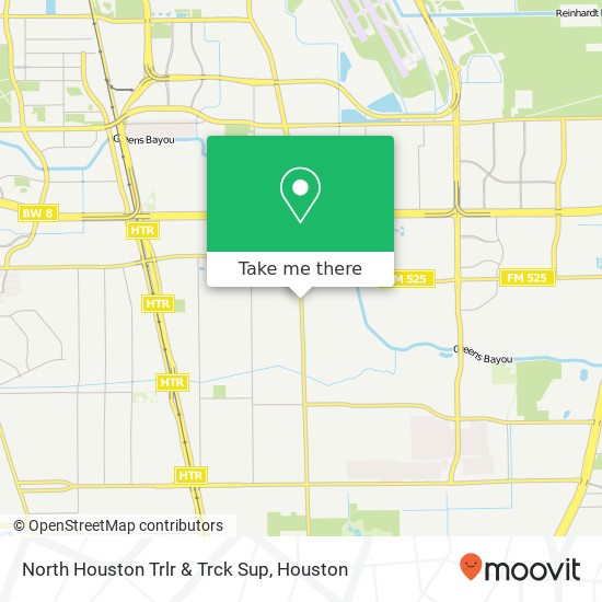 Mapa de North Houston Trlr & Trck Sup