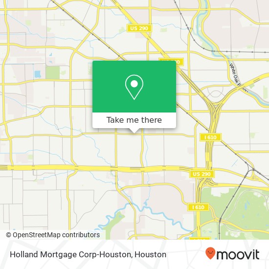 Mapa de Holland Mortgage Corp-Houston