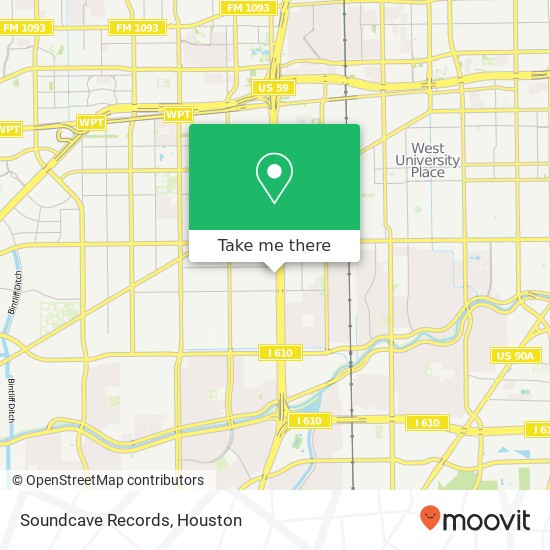 Soundcave Records map