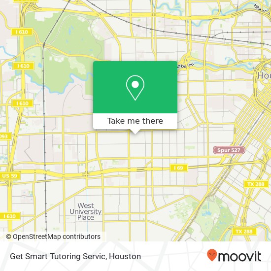 Mapa de Get Smart Tutoring Servic