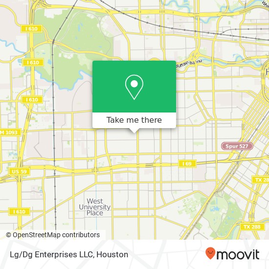 Mapa de Lg/Dg Enterprises LLC