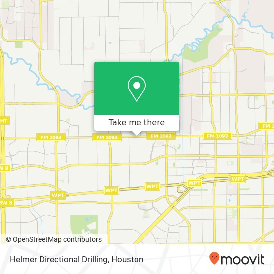 Mapa de Helmer Directional Drilling