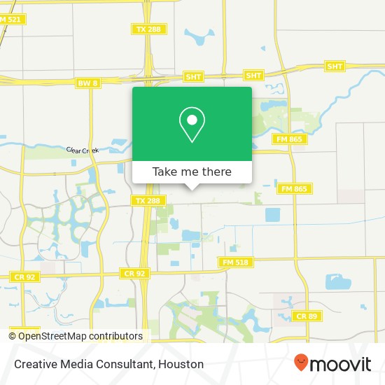 Mapa de Creative Media Consultant