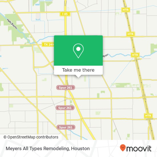 Mapa de Meyers All Types Remodeling