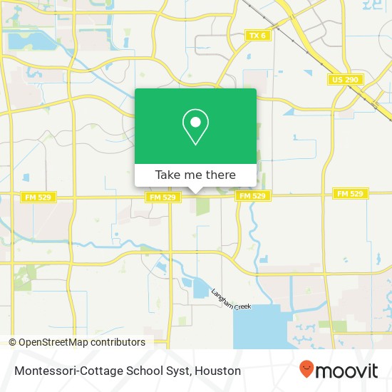 Montessori-Cottage School Syst map