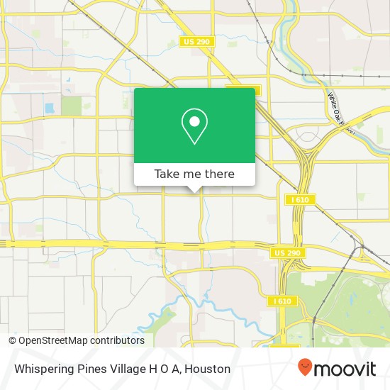 Mapa de Whispering Pines Village H O A