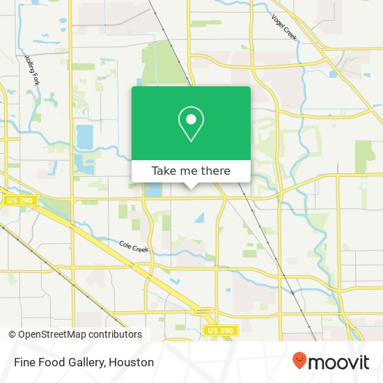 Fine Food Gallery map