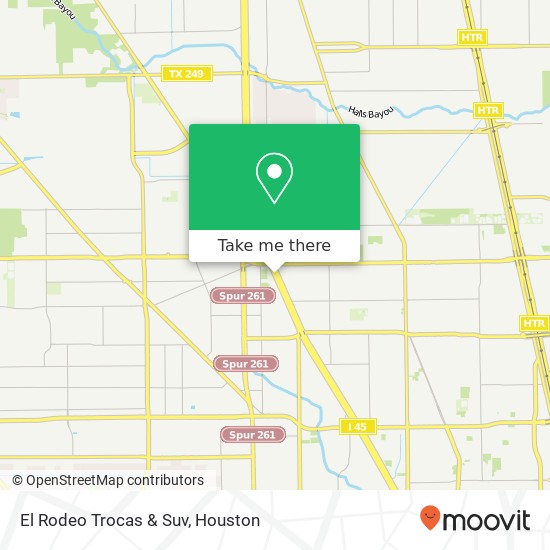 El Rodeo Trocas & Suv map