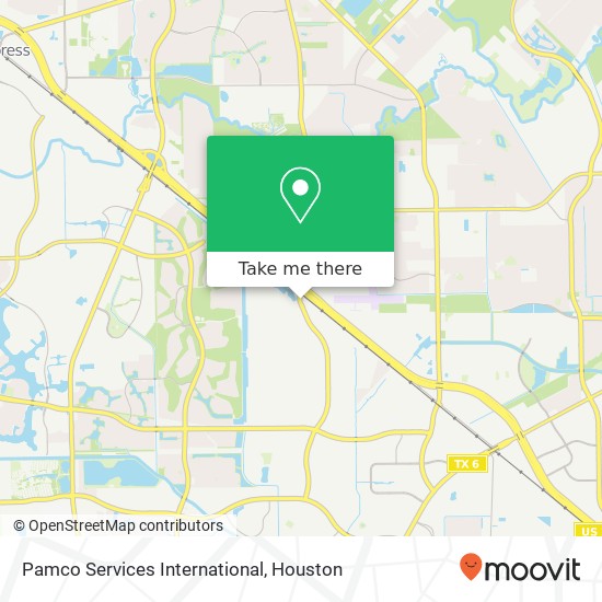 Mapa de Pamco Services International