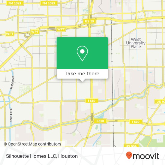 Silhouette Homes LLC map