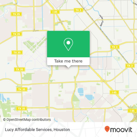Lucy Affordable Services map