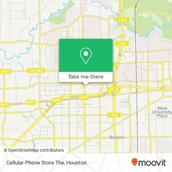 Mapa de Cellular Phone Store The