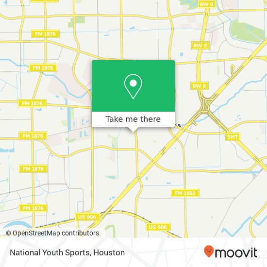 Mapa de National Youth Sports