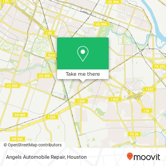 Angels Automobile Repair map