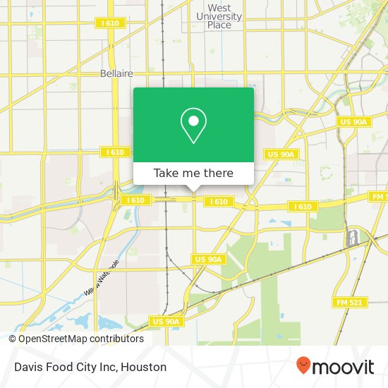 Mapa de Davis Food City Inc