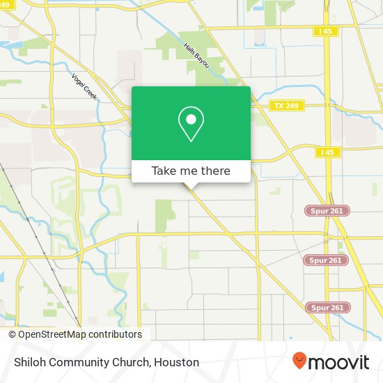Mapa de Shiloh Community Church
