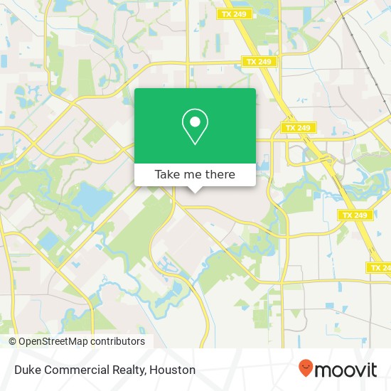Duke Commercial Realty map