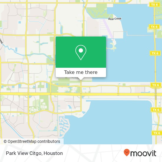 Park View Citgo map