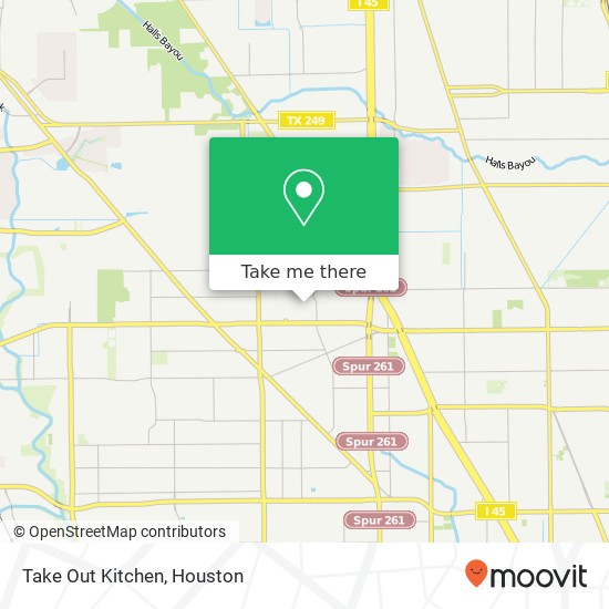Take Out Kitchen map