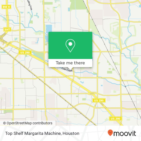 Mapa de Top Shelf Margarita Machine