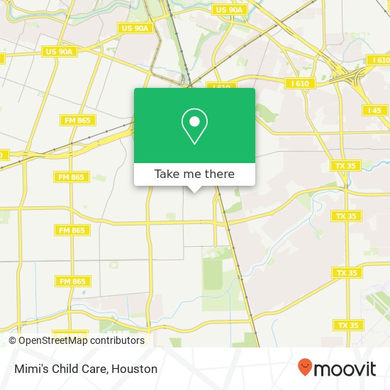 Mimi's Child Care map