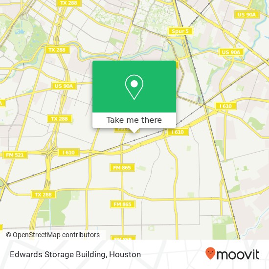 Mapa de Edwards Storage Building