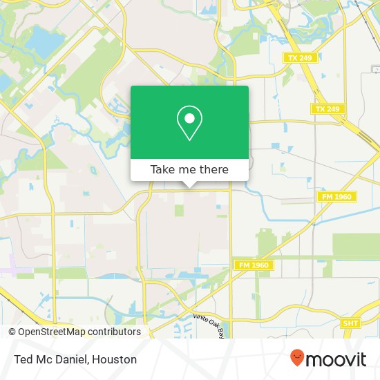 Ted Mc Daniel map