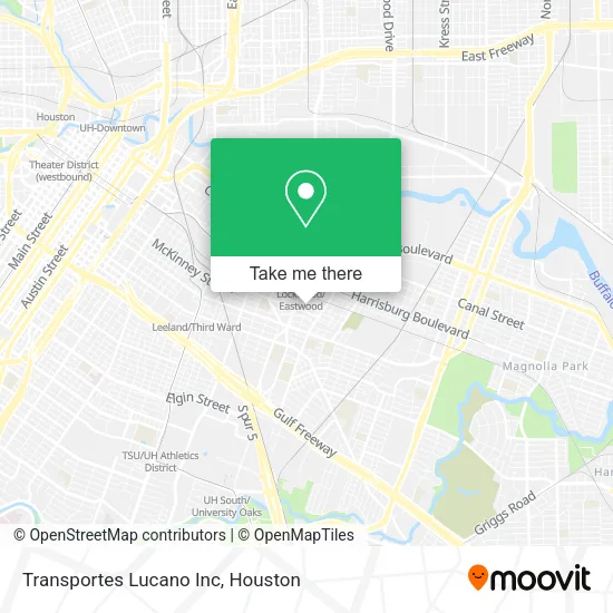 Transportes Lucano Inc map
