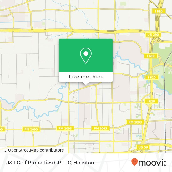 J&J Golf Properties GP LLC map