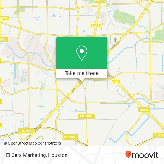 El Cera Marketing map