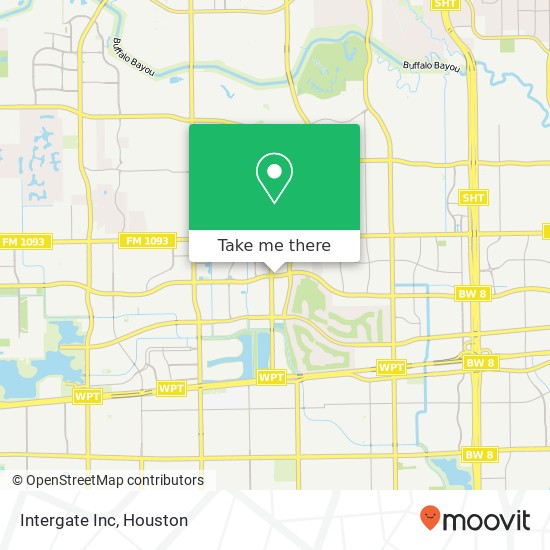 Intergate Inc map