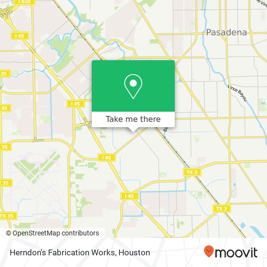 Mapa de Herndon's Fabrication Works