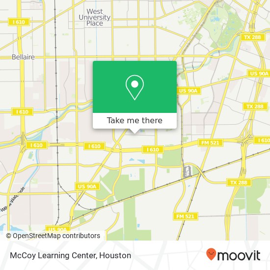 Mapa de McCoy Learning Center