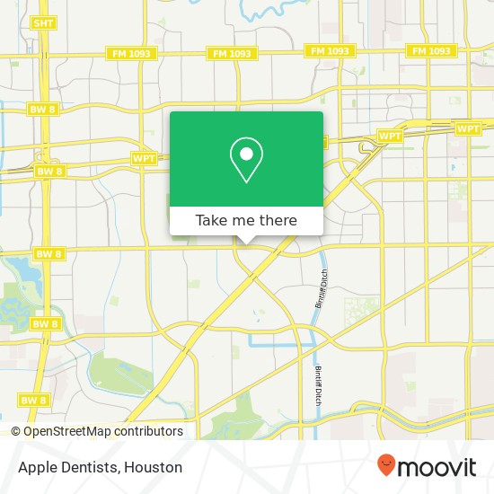 Mapa de Apple Dentists