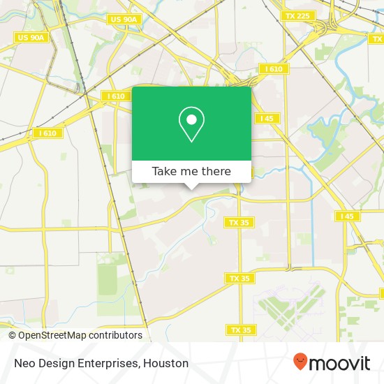 Neo Design Enterprises map