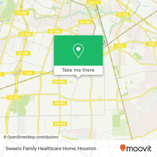 Mapa de Sweets Family Healthcare Home