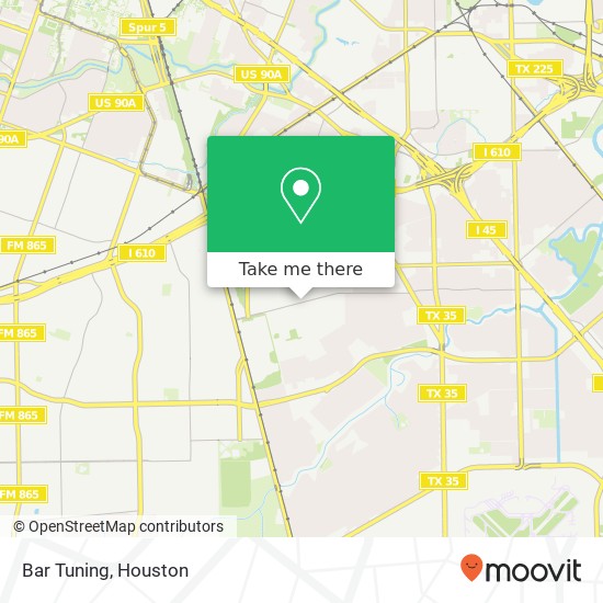 Bar Tuning map
