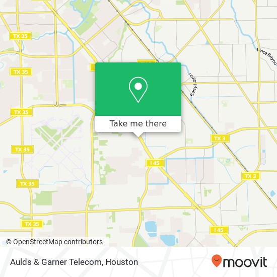 Aulds & Garner Telecom map