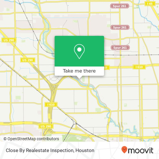 Mapa de Close By Realestate Inspection