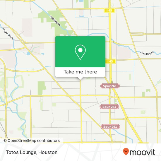 Totos Lounge map