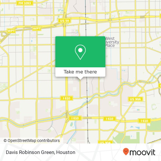 Mapa de Davis Robinson Green