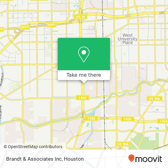 Brandt & Associates Inc map