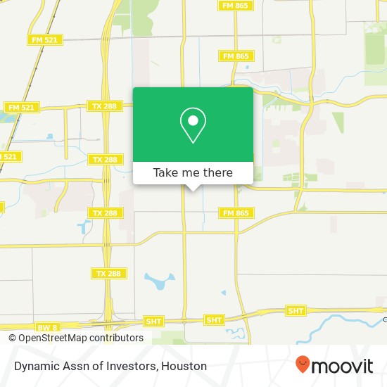 Mapa de Dynamic Assn of Investors