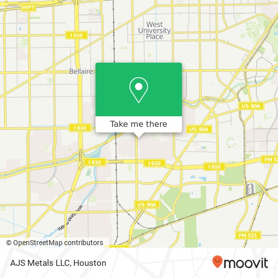 Mapa de AJS Metals LLC