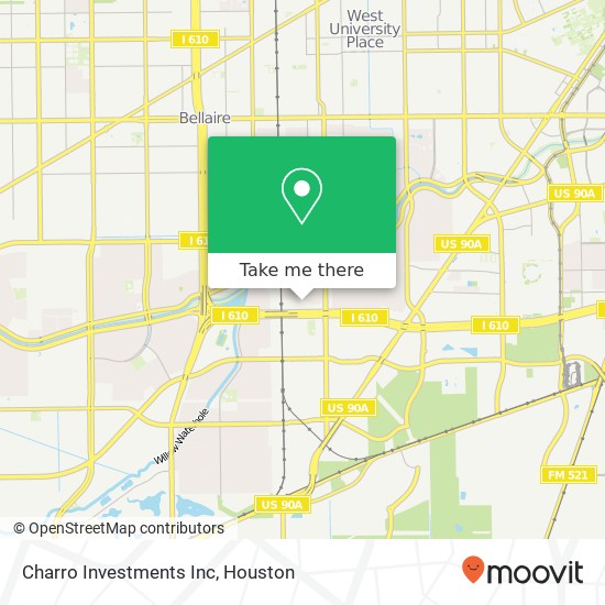 Mapa de Charro Investments Inc